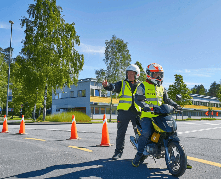 Moped klass 2 - Allians Trafikskola Stockholm