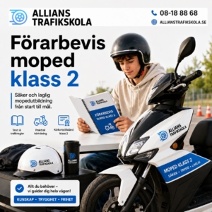 Förarbevis moped klass2 - Allians Trafikskola