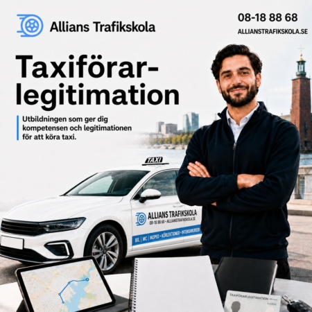 Taxiförarlegitimation Stockholm - Allians Trafikskola Stockholm