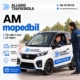 Mopedbil AM Körkort Stockholm hos Allians